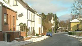 Die Bahnhofstraße in Lissendorf