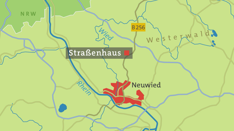 Karte von Straßenhaus