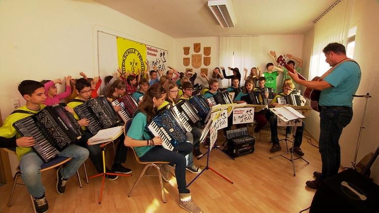 Das Push’n Pull Akkordeon-Orchester