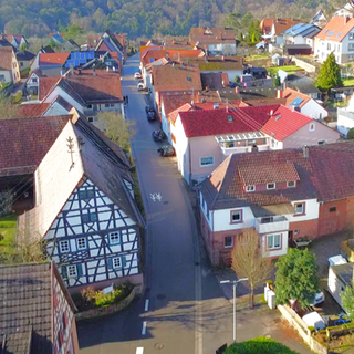 Die Mühlstraße in Wernersberg