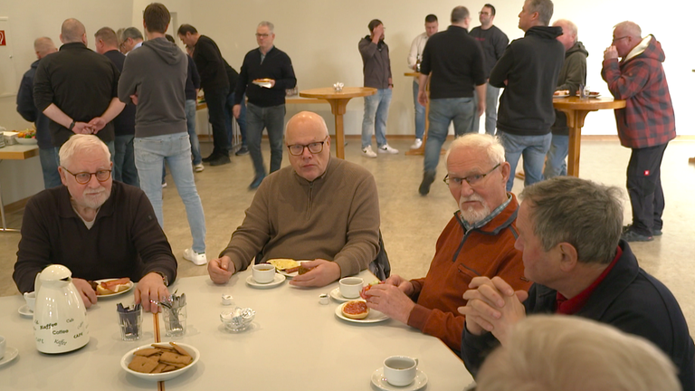 Männerfrühstück im Bürgerhaus