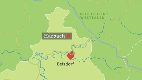 Karte von Harbach