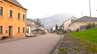 Die Straße Hamm in Taben-Rodt
