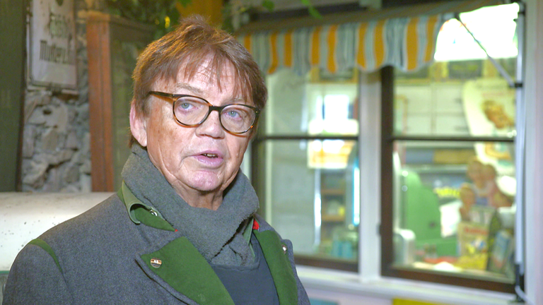 Willi Kirchesch in seinem Heimat- und Erlebnismuseum