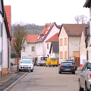 Die Oberdorfstraße in Alzey