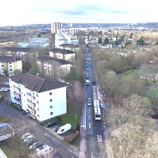 Der Südring in Mainz-Bretzenheim