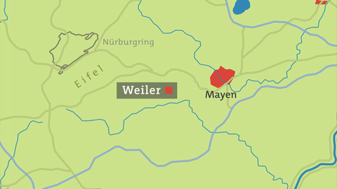 Karte von Weiler