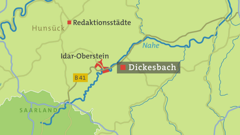 Karte von Dickesbach