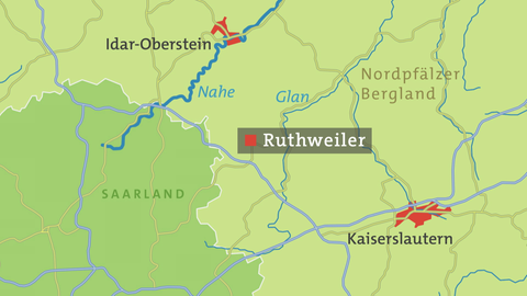 Karte von Ruthweiler