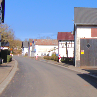 Die Blankenheimer Straße in Ohlenhard