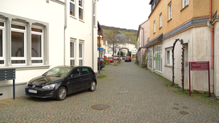 Die Bachstraße in Mehring