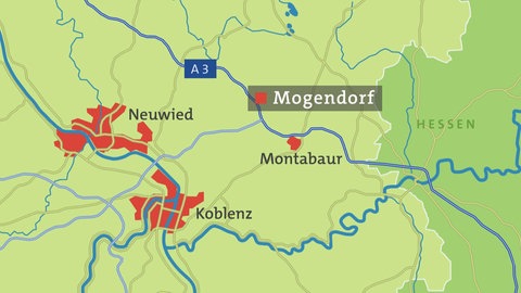 Karte Mogendorf
