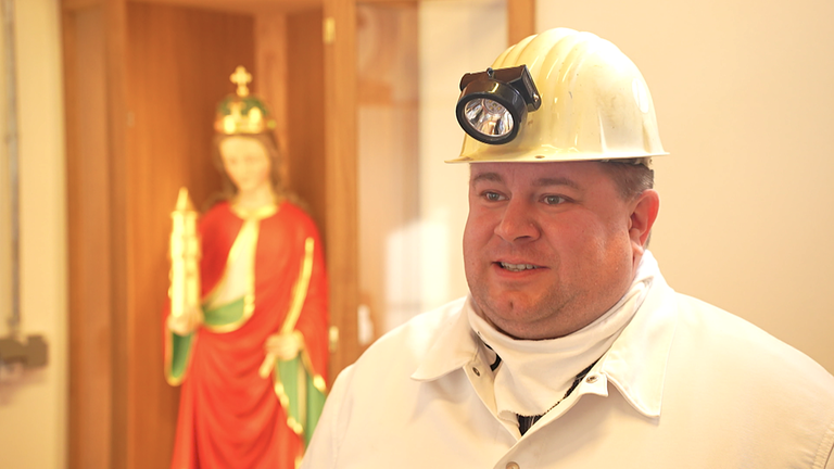 Martin Lenz vom Bergmannsverein St. Barbara