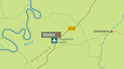 Karte von Hahn
