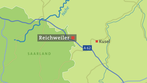 Karte von Reichweiler