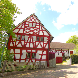 Die Kirchstraße in Klingelbach
