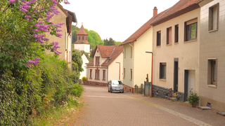 Die Lamachstraße in Wiesbach