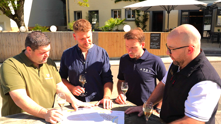 Organisations-Team für den „Tag der Offenen Weinkeller“ 