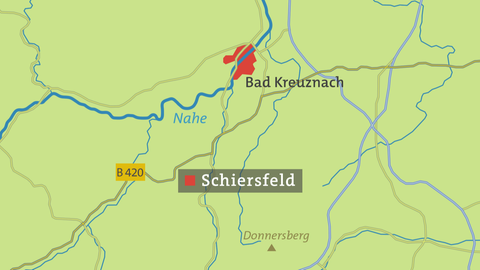 Karte von Schiersfeld