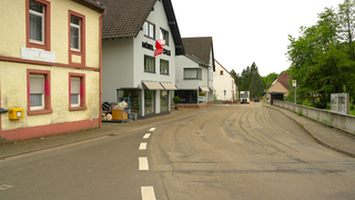 Die Kuseler Straße in Thallichtenberg