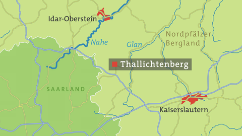 Karte von Thallichtenberg