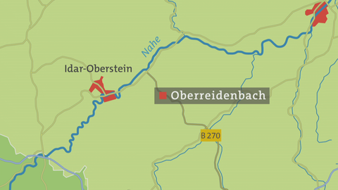 Karte von Oberreidenbach