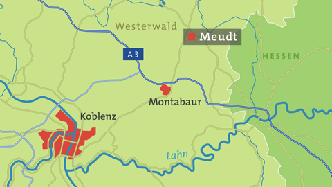 Karte von Meudt