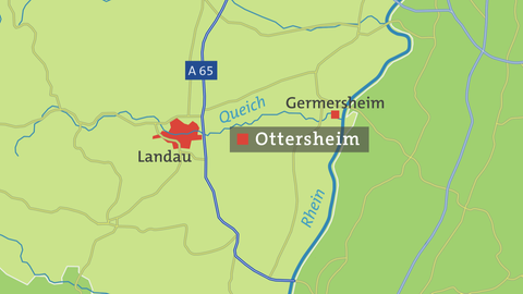 Karte von Ottersheim