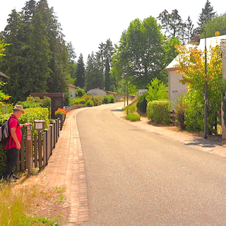 Der Mühlenweg in Gladbach
