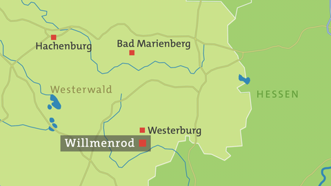 Karte von Willmenrod