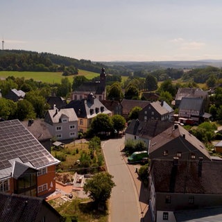 Die Hauptstraße in Ober-Kostenz