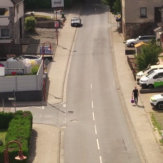 Die Lindenbergstraße in Deesen