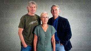 Rolf Steeg, Rosi Löb und Udo Emmert