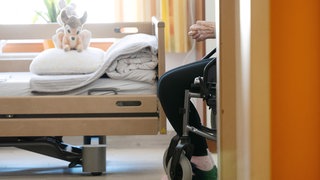 Zimmer im Pflegeheim