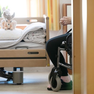 Zimmer im Pflegeheim
