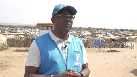 Benoit Kayembe, Leiter UNHCR Adré
