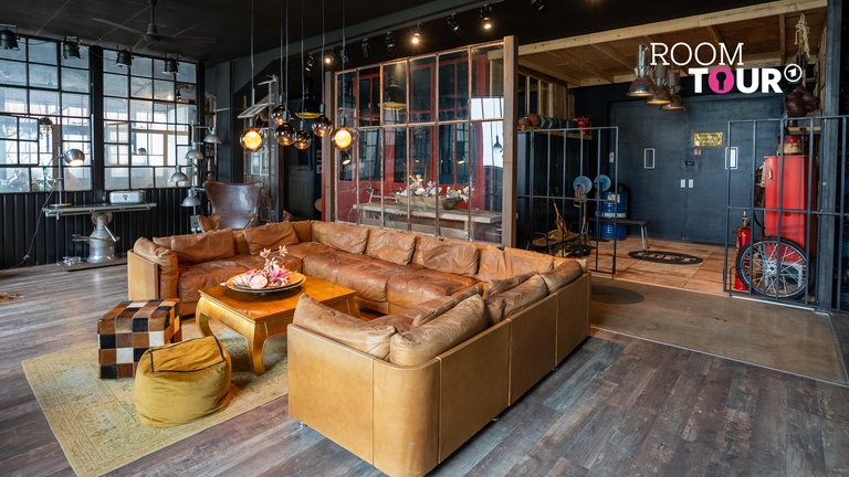 Ein umgebautes Industrie-Loft