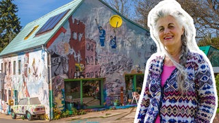 Annamalt hat ihr Haus in Föhren in ein Kunstwerk verwandelt.