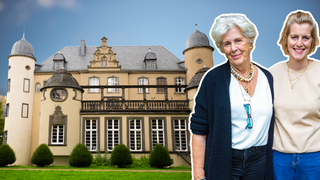 Anna Prinzessin von Hohenzollern ist auf Schloss Burg Namedy aufgewachsen.