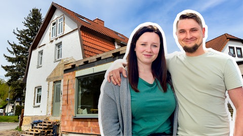 Als Cindys und Kevins Traum vom Neubau zerplatzte, entschieden sie sich dazu ein altes Haus aufwendig und mit viel Eigenleistung zu sanieren.