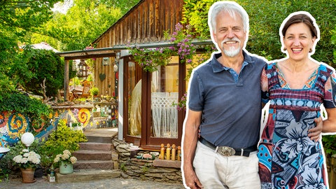 Sandra und Alfred haben mit wenig Geld aber viel Erfindergeist einem 200 Jahre alten, kaputt sanierten Fachwerkhaus seinen Charme zurückgegeben.