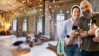 Heidi und Andreas haben einen alten Tanzsaal in ein einzigartiges Wohnreich verwandelt.