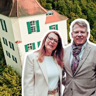 Jürgen und Claudia wohnen auf Schloss Bronnen zur Miete.