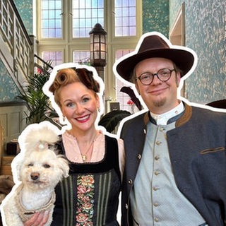 Ines und Sebastian haben eine alte Villa in ein kreatives Zuhause verwandelt.