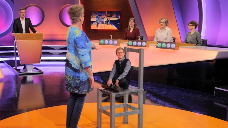 Kandidaten, Moderator und Jury bei "Sag die Wahrheit"