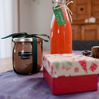 Lebkuchencreme & Granatapfelessig