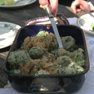 Die Spinatknödel aus der Treffpunkt Sendung