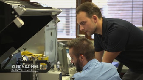 Mitarbeiter am Arbeitsplatz