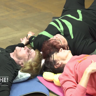 Lachyoga in Aktion