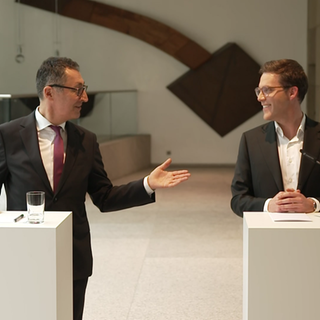 Cem Özdemir und Manuel Hagel